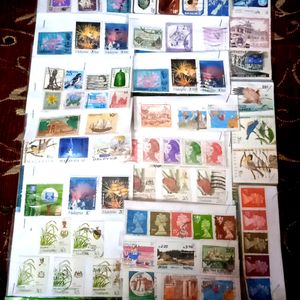 70 + Stamps Collections