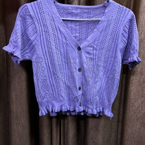 Knitting Top Only One Time Wear