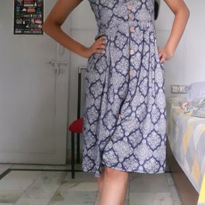 Printed BLUE Sundress