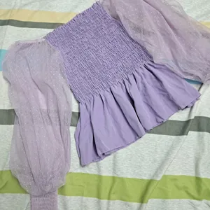 Cute Lavender Top