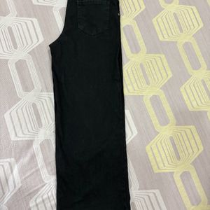 High Rise Black Flared Jeans