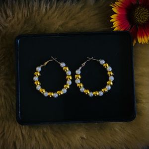 Pearl Hoops