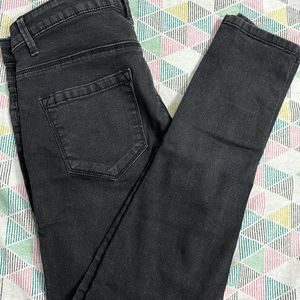 Charcoal Slim Fit Casual Wear Jeans - Here & Now