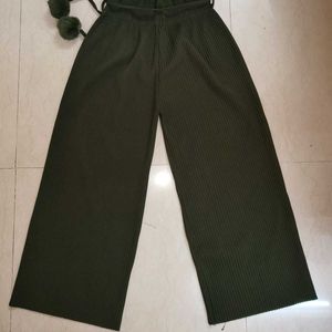 Dark Green Palazzo