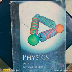 Physics NCERT PART II for Class 11