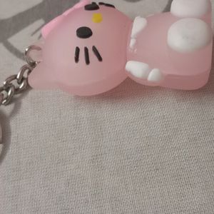 Hello Kitty Keychain Cute Pinteresty Aesthetic