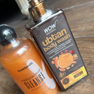 Baebeau and Wow Ubtan Bodywash