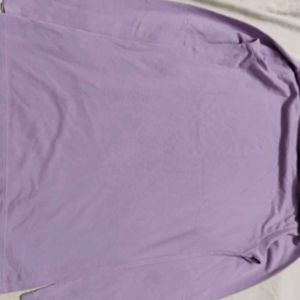 Purple Full Sleeve T Shirt