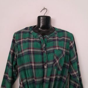 Green Casual Dress (Women's)