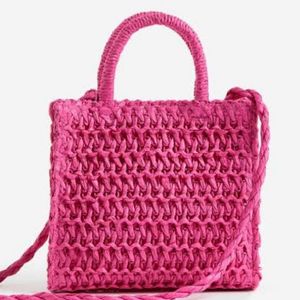 H&M Straw Shoulder Bag