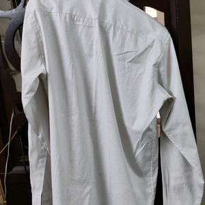 White Color Men Shirt. Very Less Used. Size 40