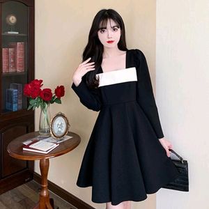 Black Korean Dress