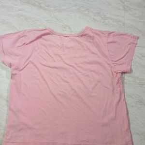 Pink A-line Top