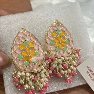 Multi Beads Earring