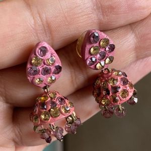 Fancy Jhumkas And Studs