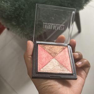 Swiss Beauty Blusher & Highlighter 2 In 1