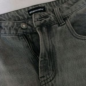 Charcoal Baggy Jeans