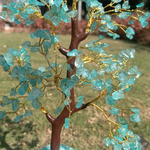 Aquamarine Tree Of Confidence And Success