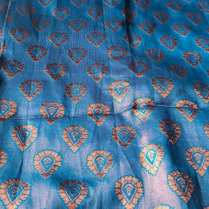 Cotton Silk Saree with Traditional Katpadhar