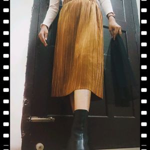 Velvet  Brown Urbanic Copied Skirt