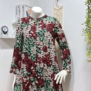 Luxury Fashion Zara Floral Dress 702