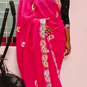 Beautiful 😍❤️ Saree With Blouse