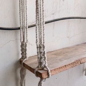 Wooden Hanging Shelf