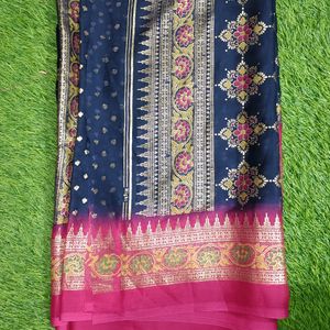 Beautiful Foil Print Saree Trending Sareesin Onlin