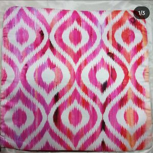 Free Delivery!! Bianca White & Pink Cushion Cover