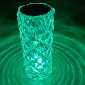 Crystal Color Changing Touch Lamp