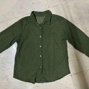 Olive Green Shirt