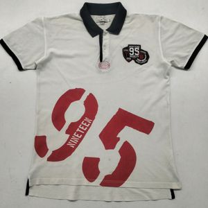 95 WHITE POLO T SHIRT FOR MEN