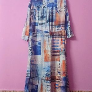 (Korean) Printed Dress