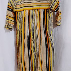 Rayon Yellow Tunic