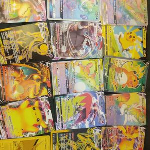 Very Rare 15 Pokemon Cards With One Golden Free