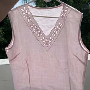 Pink Kurti Top