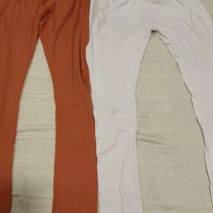 Two Sparingly Used Leggings For Home/Casual Use