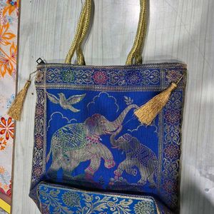 Handmade Banarasi Handbag