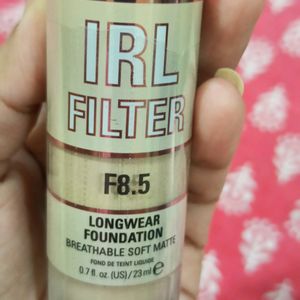 Revolution IRL filter Longware Foundation F8. 5