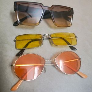 Sunglasses combo Flat 150/-