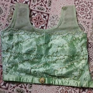 Light Green Lehenga Choli With Dupatta