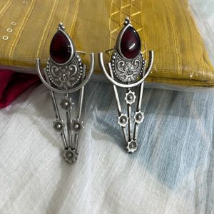 Oxidised Earrings