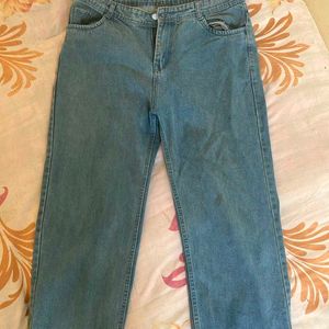 Straight Jeans 32 Size Wide Leg