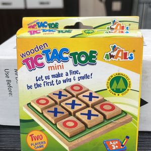 Wooden Tic Tac Toe