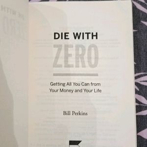 Die With Zero New Book