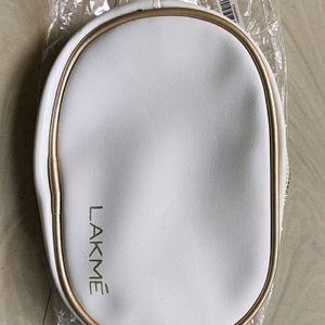 Lakme White Makeup Pouch