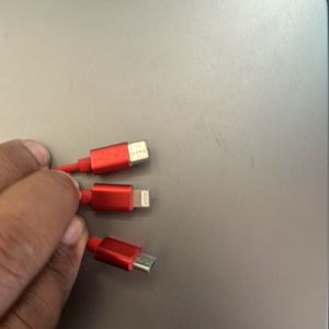 3 In 1 Charging Cable