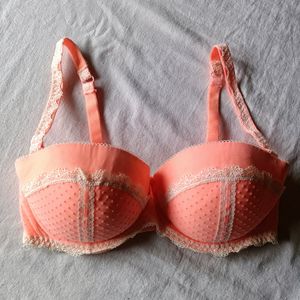 Peach Padded C. Cup Bra