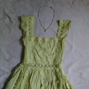 Coquette Fairycore Y2k Green Dress Pinterest Trend