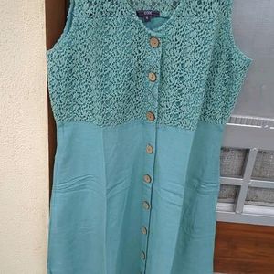 Sea Green Dress